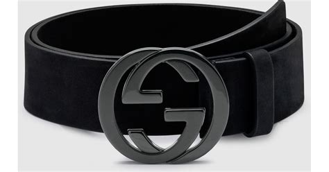 mens black interlocking gucci belt|gucci interlocking g belt women's.